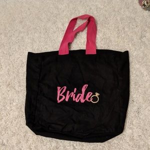 Large Bride Tote Bag/Carry All
